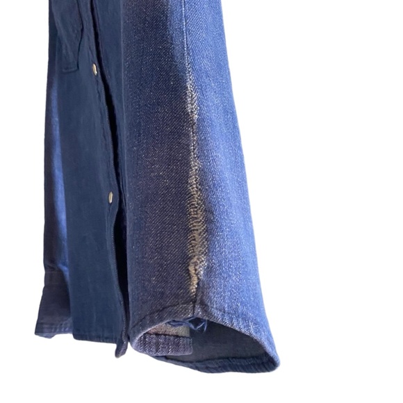 70’s Embroidered Jean Shirt/Jacket - Picture 8 of 16